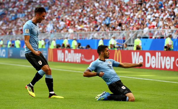乌拉圭vs葡萄牙上半场进球