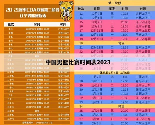 2023男篮世预赛赛程直播