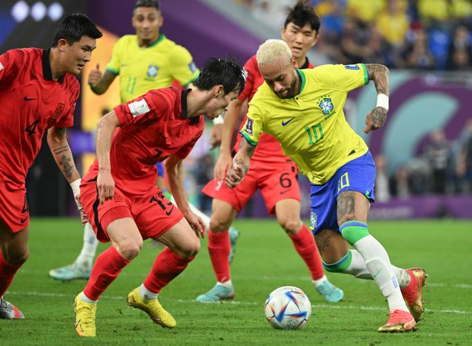 巴西vs韩国的相关图片